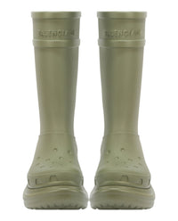 Balenciaga Mens x Crocs Rubber Boots