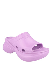Balenciaga Womens x Crocs Rubber Pool Slides