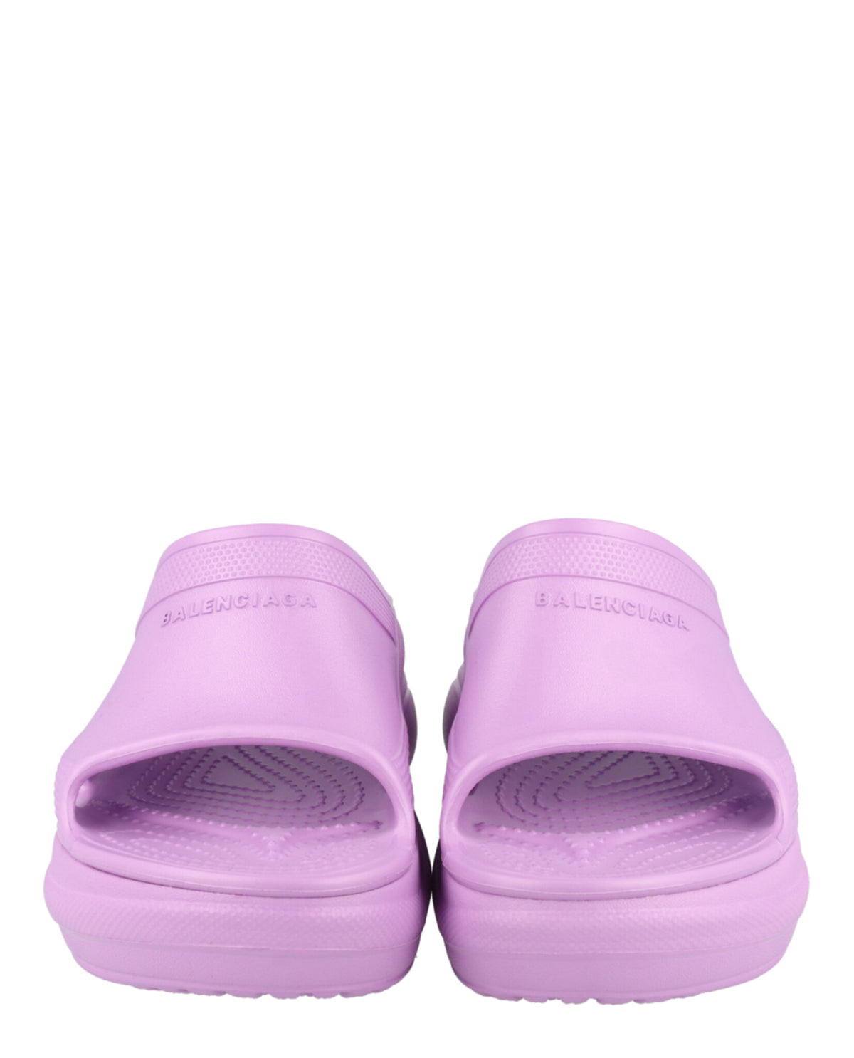 Balenciaga Womens x Crocs Rubber Pool Slides