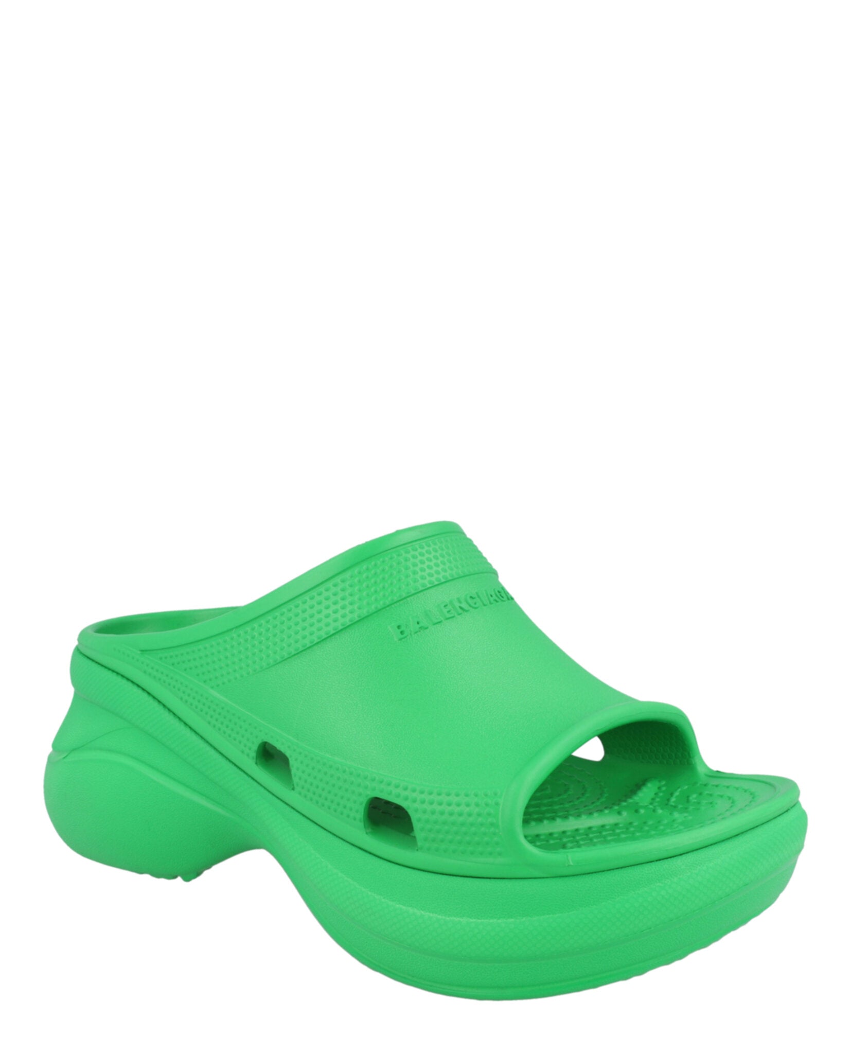 Balenciaga Womens Crocs x Pool Slide Sandals – Bluefly Balenciaga Womens Crocs x Pool Slide Sandals – Bluefly