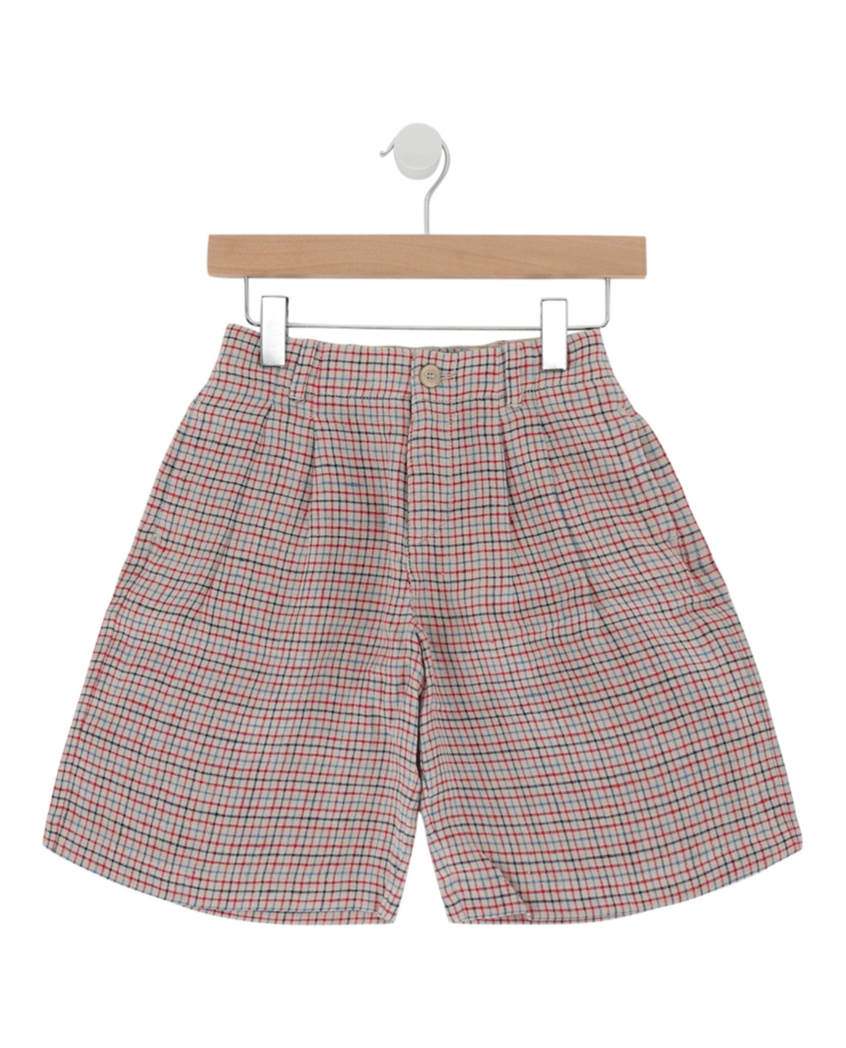 Gucci Girls Pleated Check Shorts