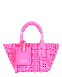Balenciaga Womens Xs Bistro Basket Bag