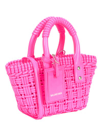 Balenciaga Womens Xs Bistro Basket Bag