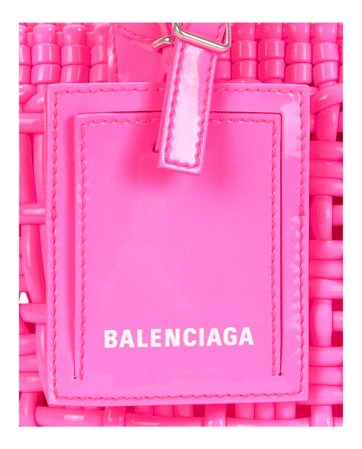 Balenciaga Womens Xs Bistro Basket Bag