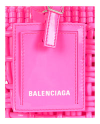 Balenciaga Womens Xs Bistro Basket Bag