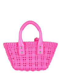Balenciaga Womens Xs Bistro Basket Bag