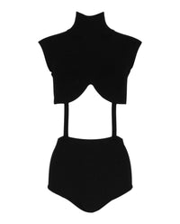 Gucci Womens Harness Bodysuit