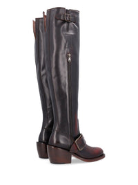 Dries Van Noten Women High Boots With A Buckle