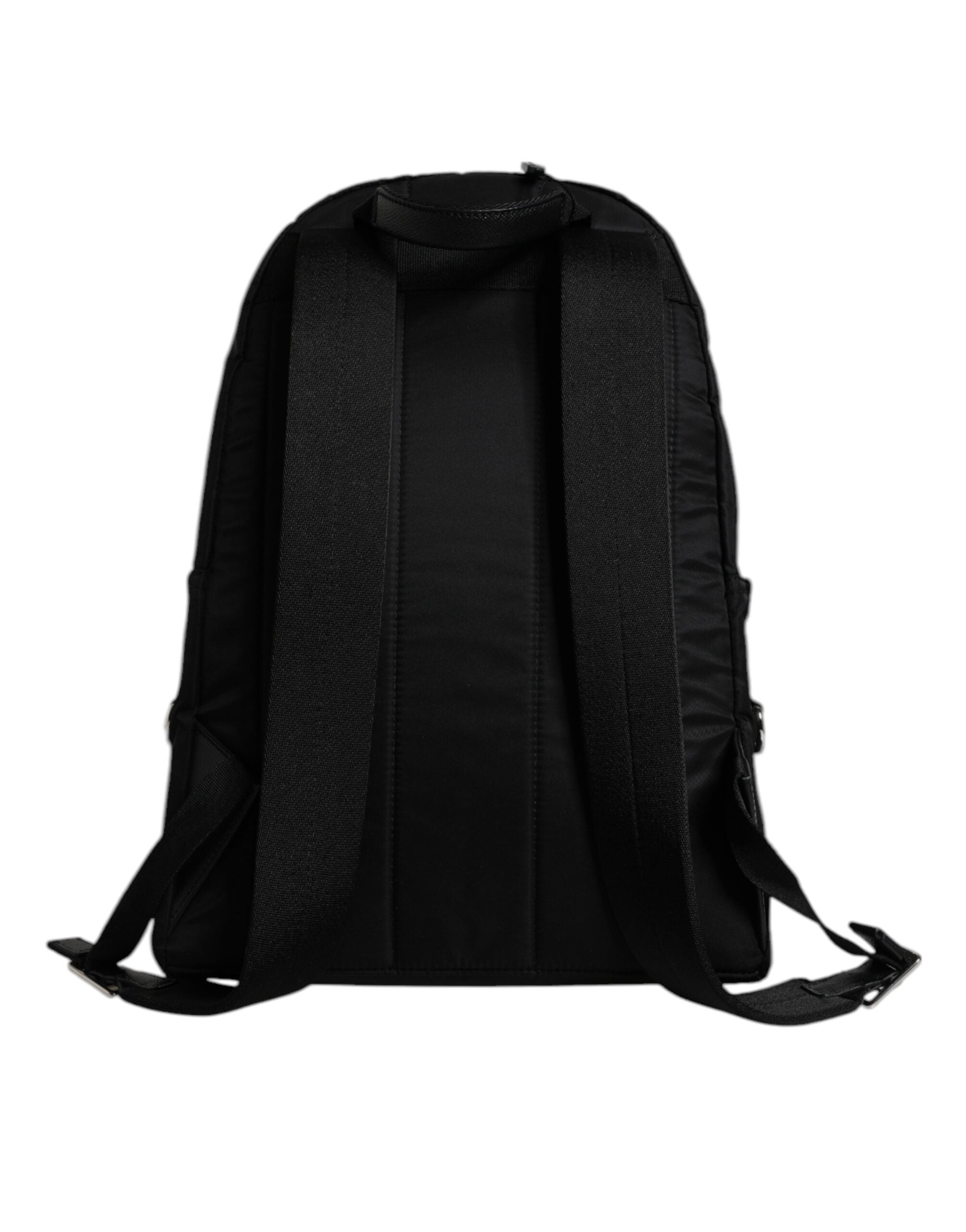Dolce & Gabbana Black Nylon #DGFAMILY Embellished Backpack VULCANO