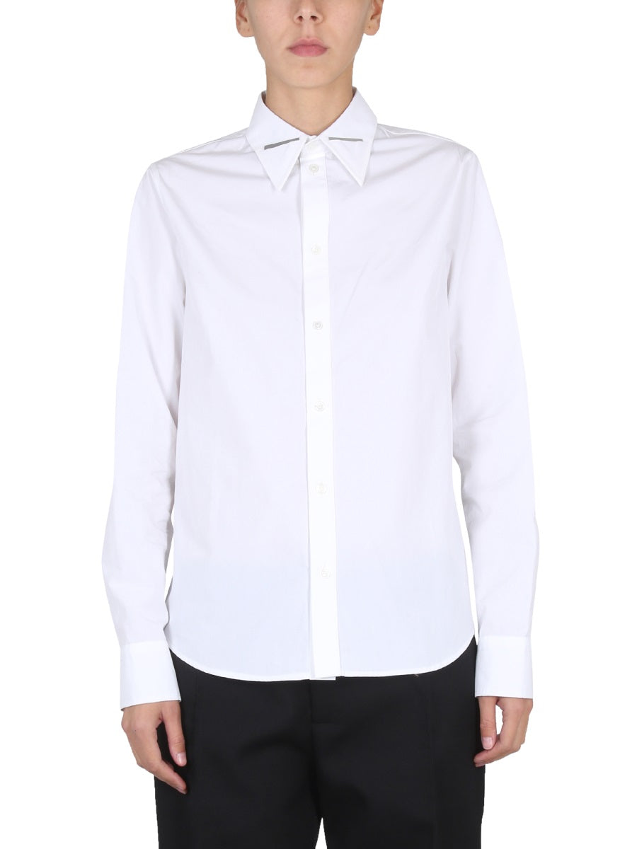Bottega Veneta Women Camicia Con Colletto A Punta