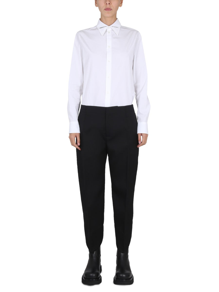Bottega Veneta Women Camicia Con Colletto A Punta