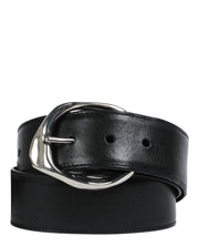 Alexander McQueen Womens Long Molt Leather Belt