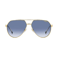 Carrera Carrera Sunglasses Aviator Full Rim, Gold Frame and Blue Gradient Lens CARRERA1067/S0J5G08