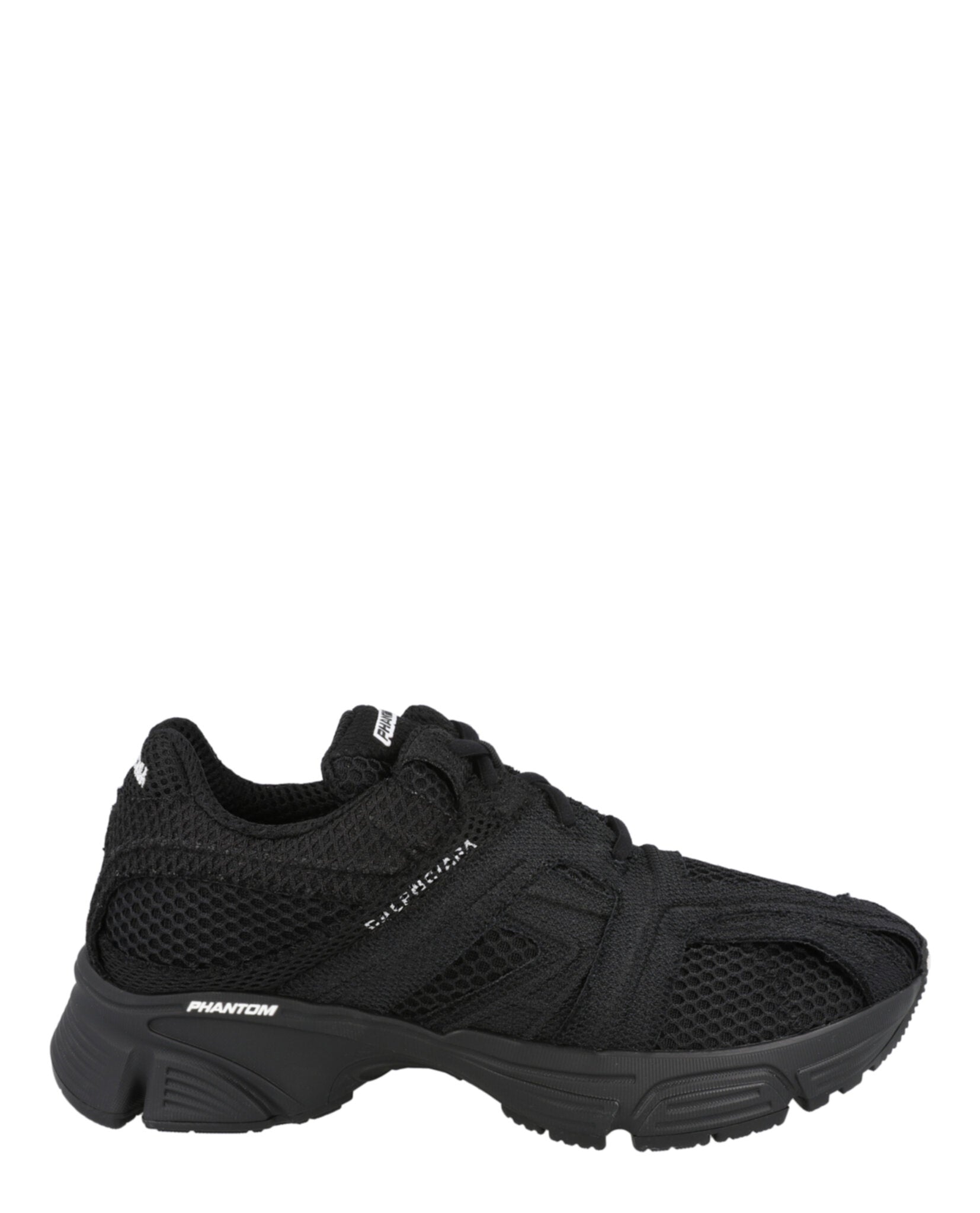 Balenciaga Womens Phantom Sneakers Black