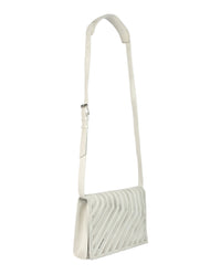 Balenciaga Mens Distressed Grained Calfskin Embossed Car Flap Bag