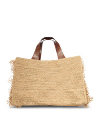 I Beliv I Beliv Women Onja Raffia Bag With Fringes