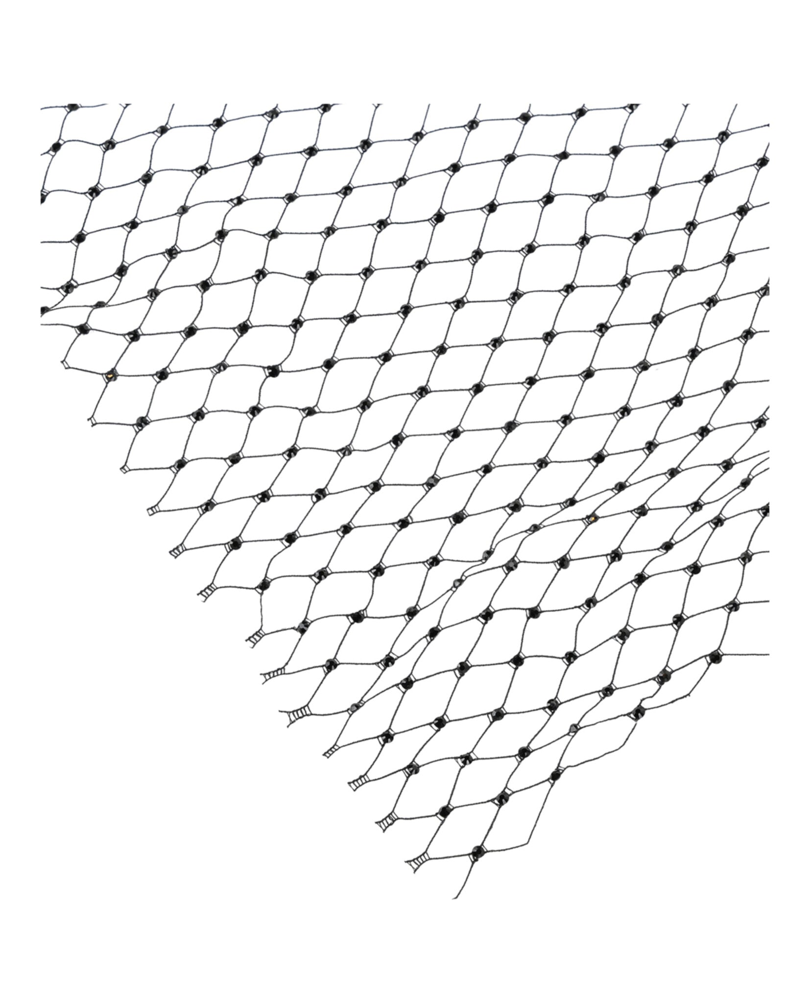 Gucci Womens Crystal Embellished Fishnet Shawl