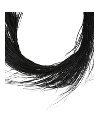 Gucci Womens Ostrich Feather Choker Necklace