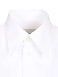 Ami Women Short-Sleeved Poplin Shirt