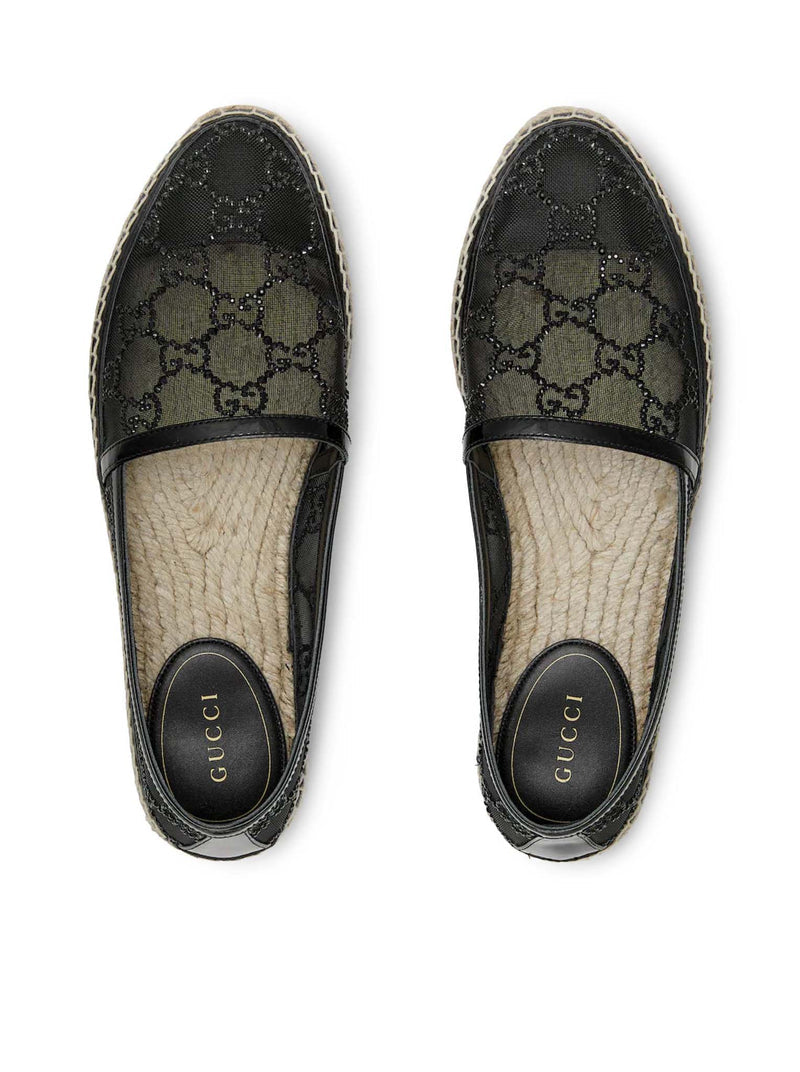 Gucci Gucci Women Espadrilles With Gg Crystals