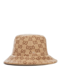 Gucci Gucci Women Gg Jacquard Wool Bob Hat