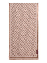 Gucci Gucci Women Double Side "Gg" Wool Scarf