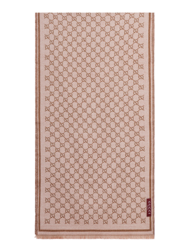Gucci Gucci Women Double Side "Gg" Wool Scarf