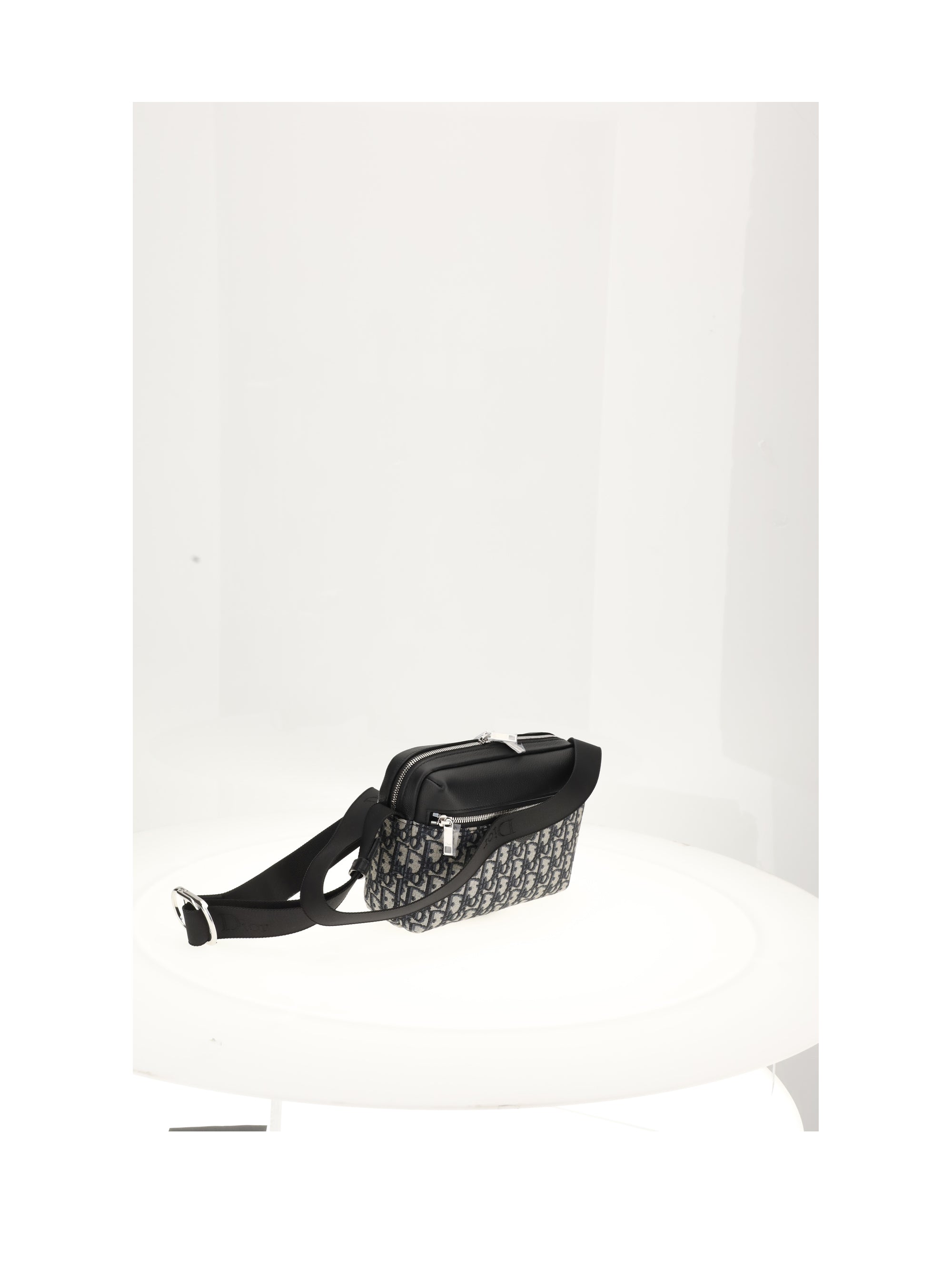 DIOR HOMME Dior Homme Men Zip Messanger Oblique