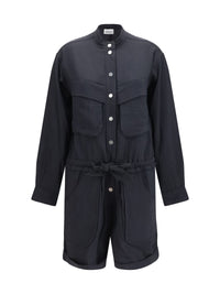 Marant Etoile Women Short Cotton Blend Jumpsuit
