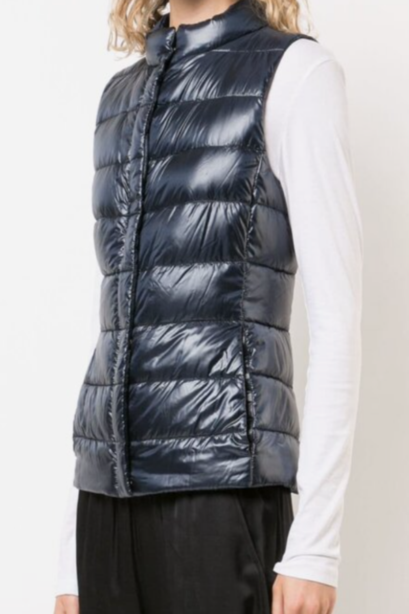 Herno Women's Giulia Navy Down Vest