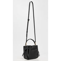 Tory Burch Women's Romy Mini Bucket Bag, Black