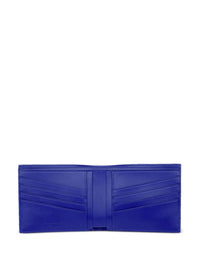 Ferragamo Men's Embossed Logo Leather Bifold Wallet, Lapis