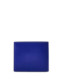 Ferragamo Men's Embossed Logo Leather Bifold Wallet, Lapis