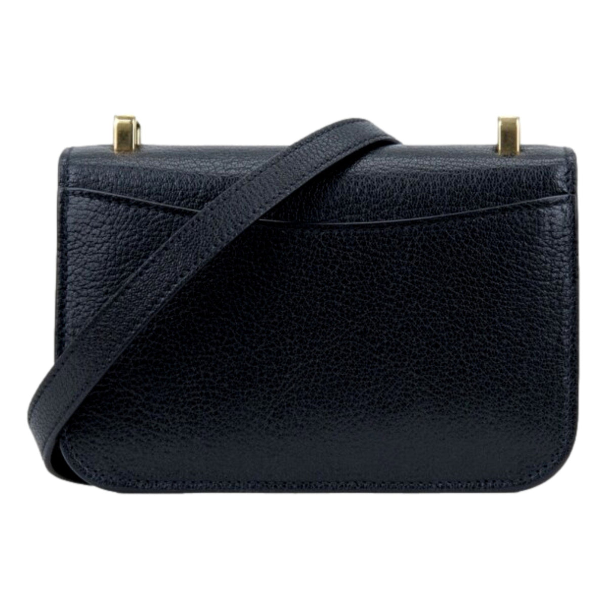 Miu Miu Madras Black Leather Crossbody Bag New