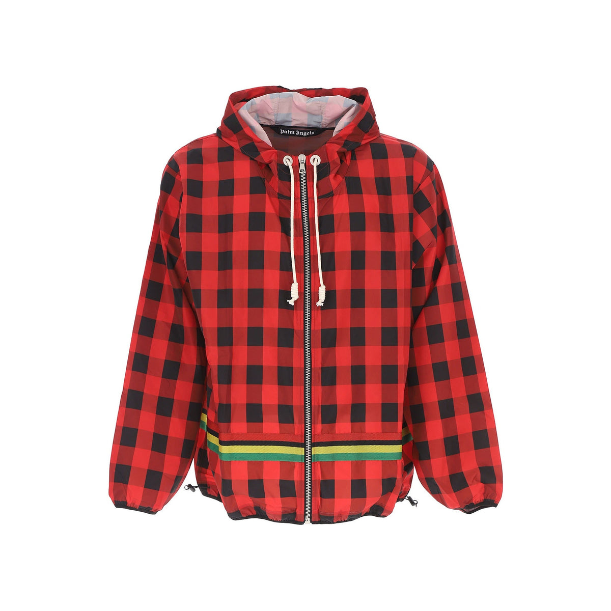 Palm Angels Palm Angels Checked  Windbreaker Jacket Men