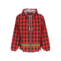 Palm Angels Palm Angels Checked  Windbreaker Jacket Men
