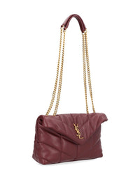 Saint Laurent Women Mini "Loulou Puffer" Bag