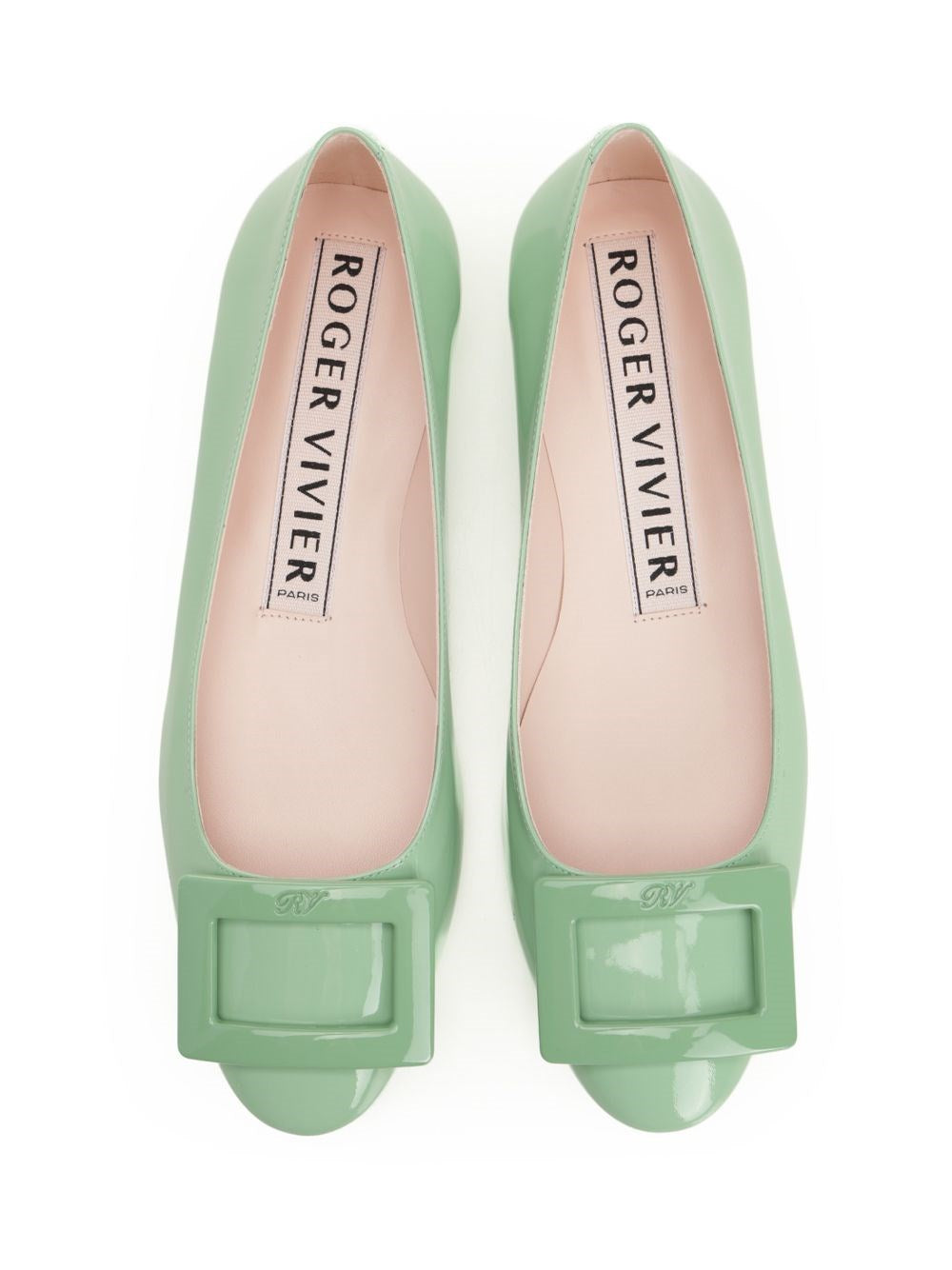 Roger Vivier Roger Vivier Women Patent Leather Gommettine Ballerinas