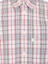 Thom Browne Men Oversized Cotton Poplin Shirt