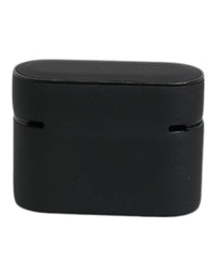 Dolce & Gabbana Dolce & Gabbana Black Orange Silicone Embossed Logo Airpods Men's Case