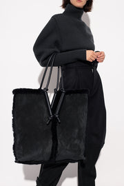 Bottega Veneta New Suede Leather Women's Bag In Black