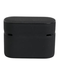 Dolce & Gabbana Dolce & Gabbana Black Orange Silicone Embossed Logo Airpods Men's Case