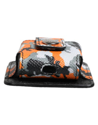 Dolce & Gabbana Dolce & Gabbana Multicolor Camouflage Leather Airpods Men's Case