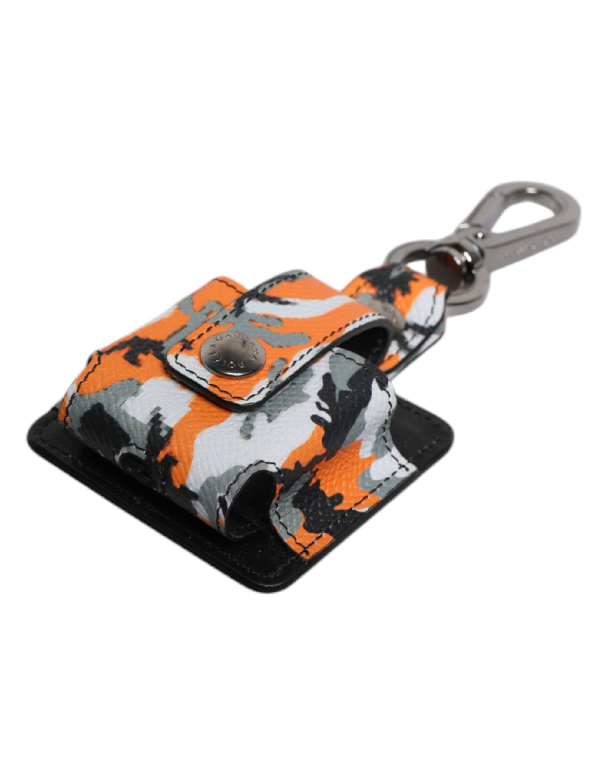 Dolce & Gabbana Dolce & Gabbana Multicolor Camouflage Leather Airpods Men's Case