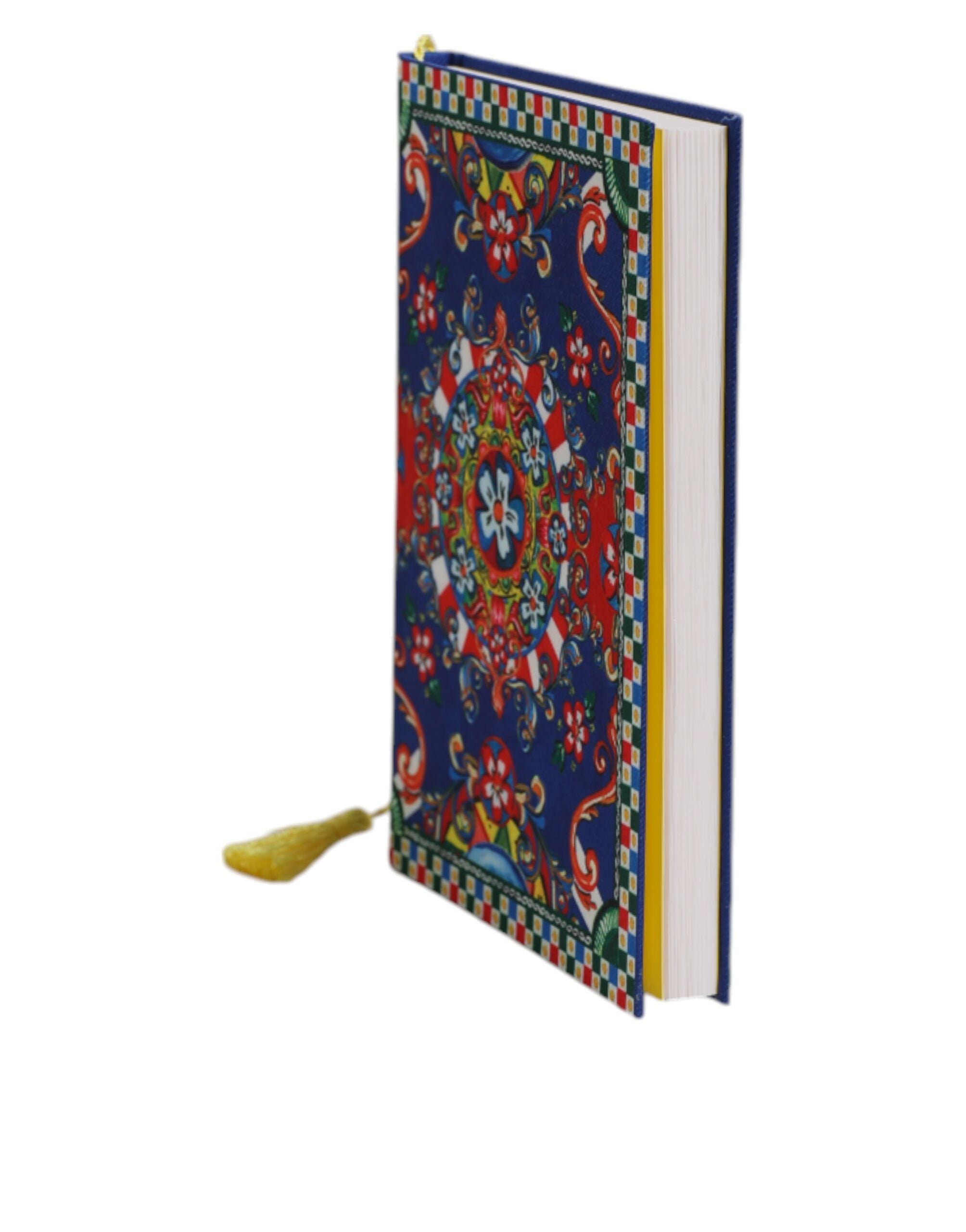 Dolce & Gabbana Dolce & Gabbana Multicolor Polyester Carretto Siciliano Print Men's Notebook