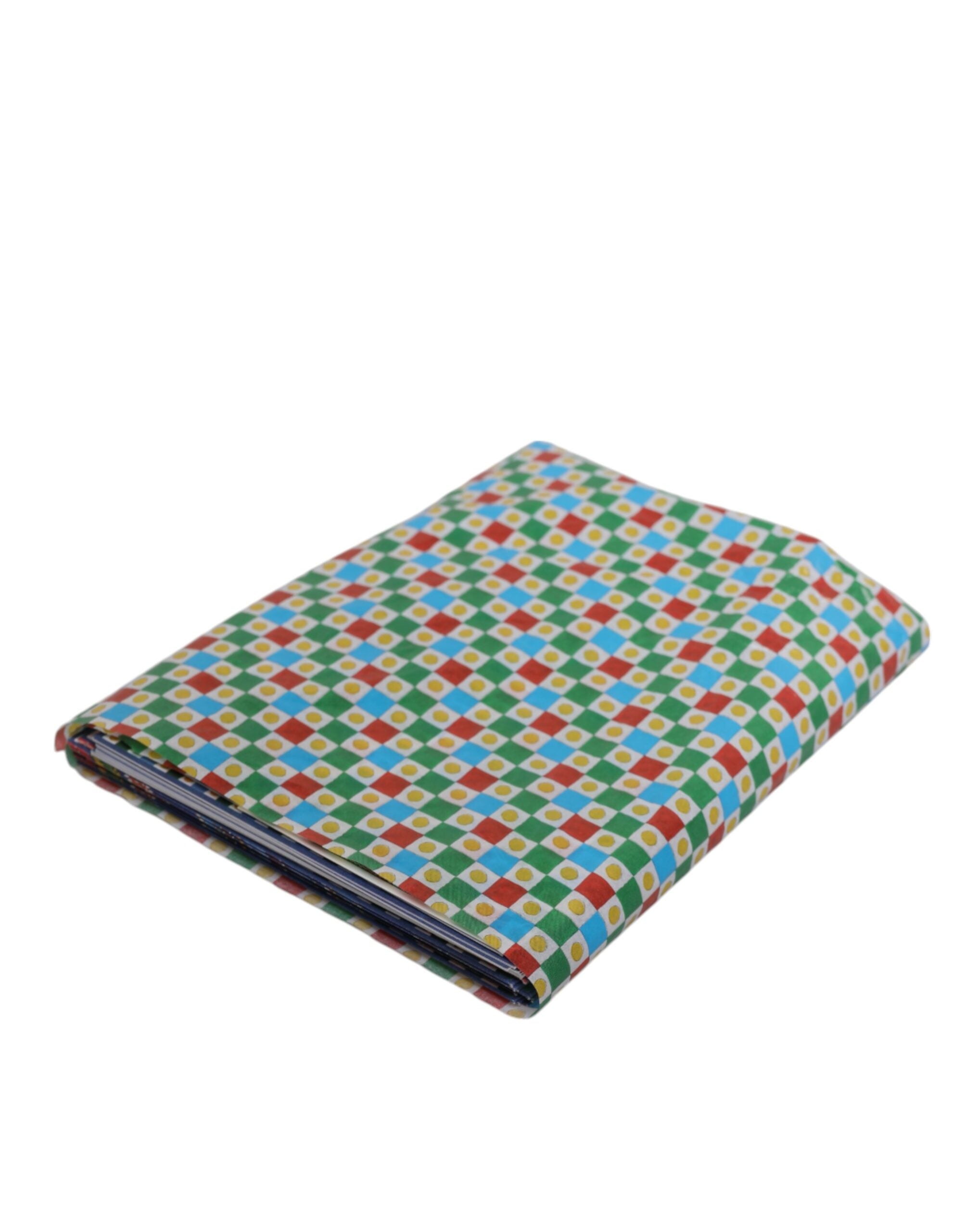 Dolce & Gabbana Dolce & Gabbana Multicolor Carretto Siciliano Envelope Post Card Men's Holder