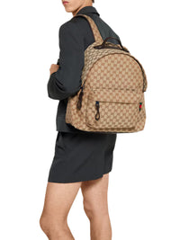 Gucci Men Gg Fabric Backpack Medium Size