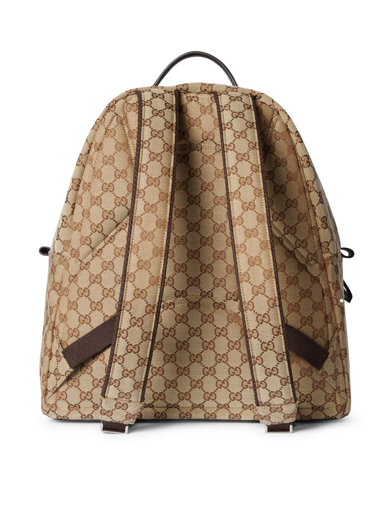 Gucci Men Gg Fabric Backpack Medium Size