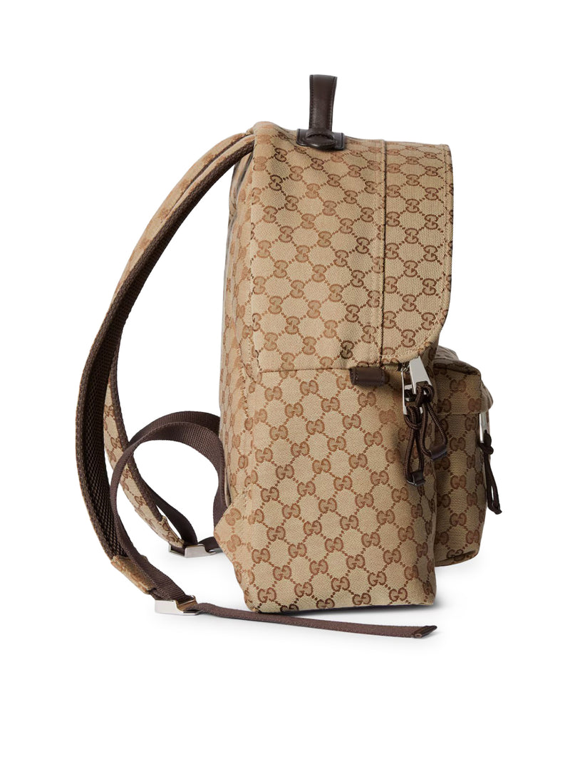 Gucci Men Gg Fabric Backpack Medium Size