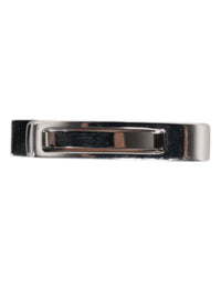 Dolce & Gabbana Dolce & Gabbana Silver Tone Brass Logo Branded Tie Clip Men's Bar